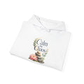 Calm the Chaos Hoodie — Floral Succulent Relaxation Sweatshirt
